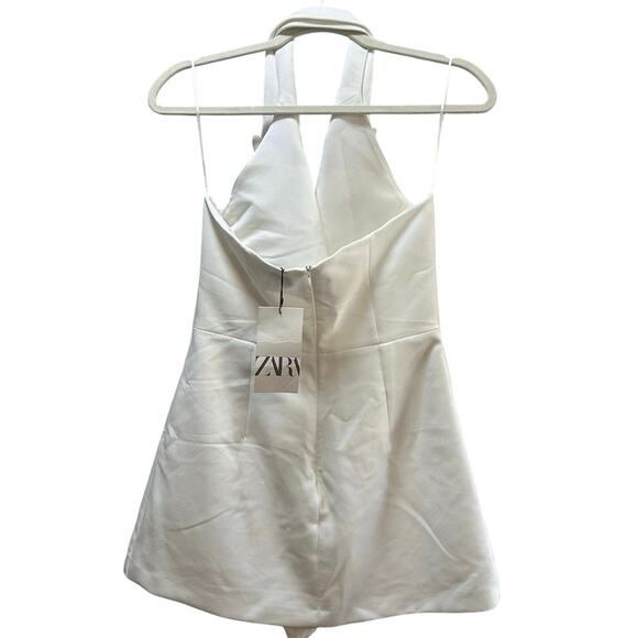 Nwt- Zara WRAP JUMPSUIT WITH TIES - Picture 6 of 6